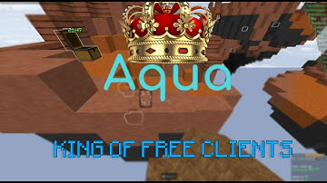 2022 Client VS Blocksmc.com and MineBlaze.ru | Aqua Client