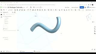 Onshape Tutorial #4: Basic Sweeps