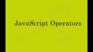 Part 3 JavaScript  Operators in Marathi