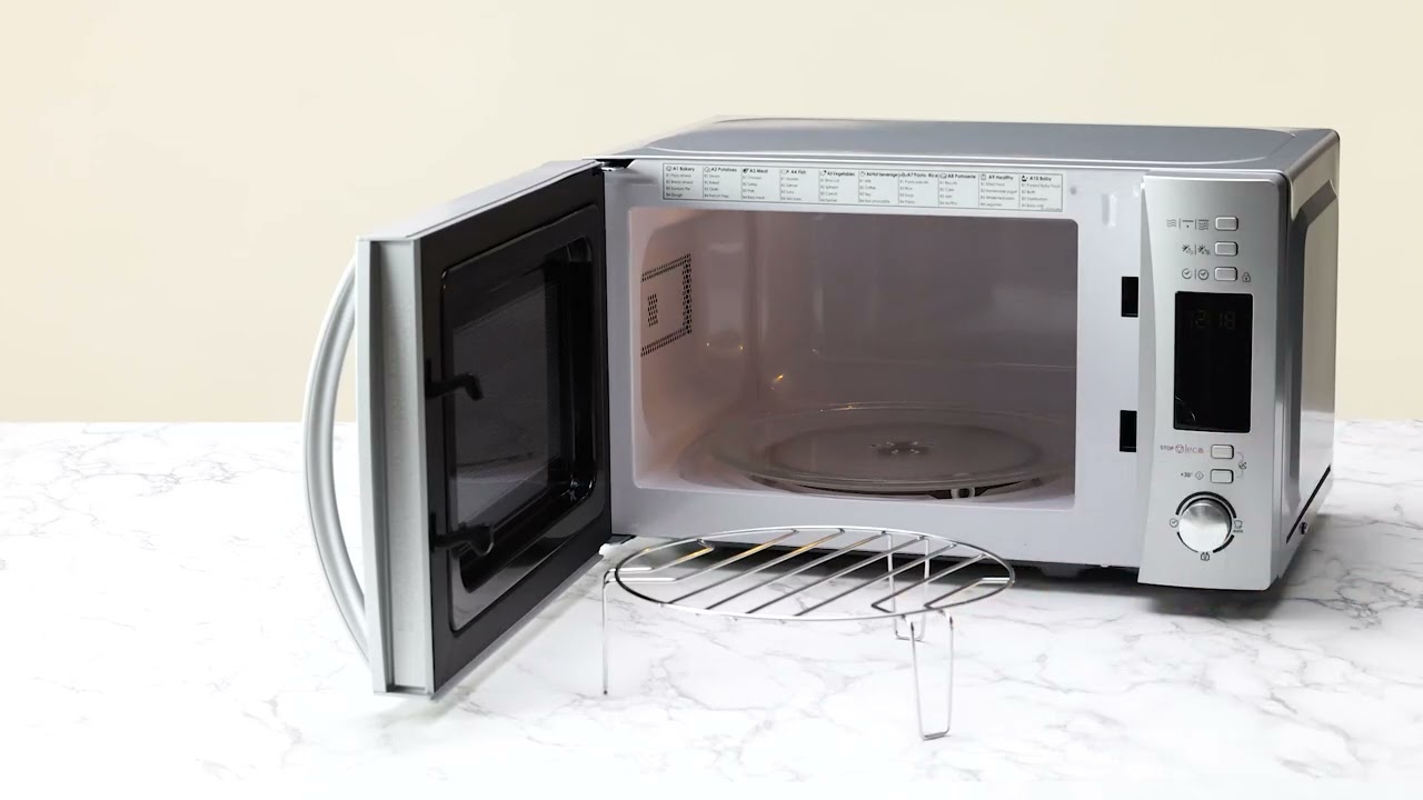 Forno A Microonde Candy X-Range CMXG22DS/ST Con Grill - 22 Litri, Accessorio Vapore, 40 Programmi, 1250W, Inox (Ricondizionato)