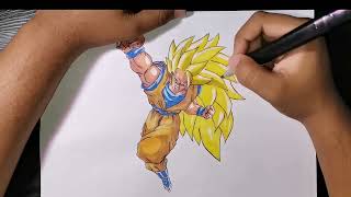 Goku limit breaker ssj3 Drawimg screenshot 4