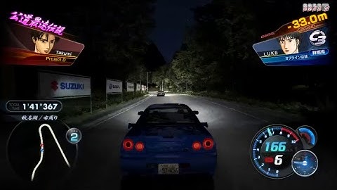 Initial D 7 AAX Story mode