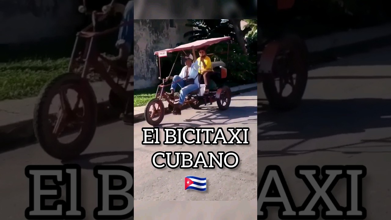 CONOCE EL BICITAXI CUBANO🇨🇺 #shorts - YouTube