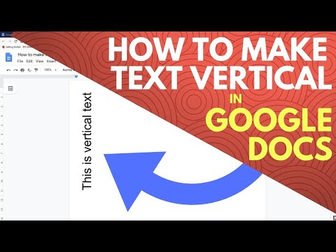 Video: Paano ko i-rotate ang text sa Google Spreadsheet?