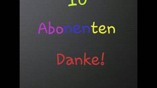 10 Abonenten Danke!