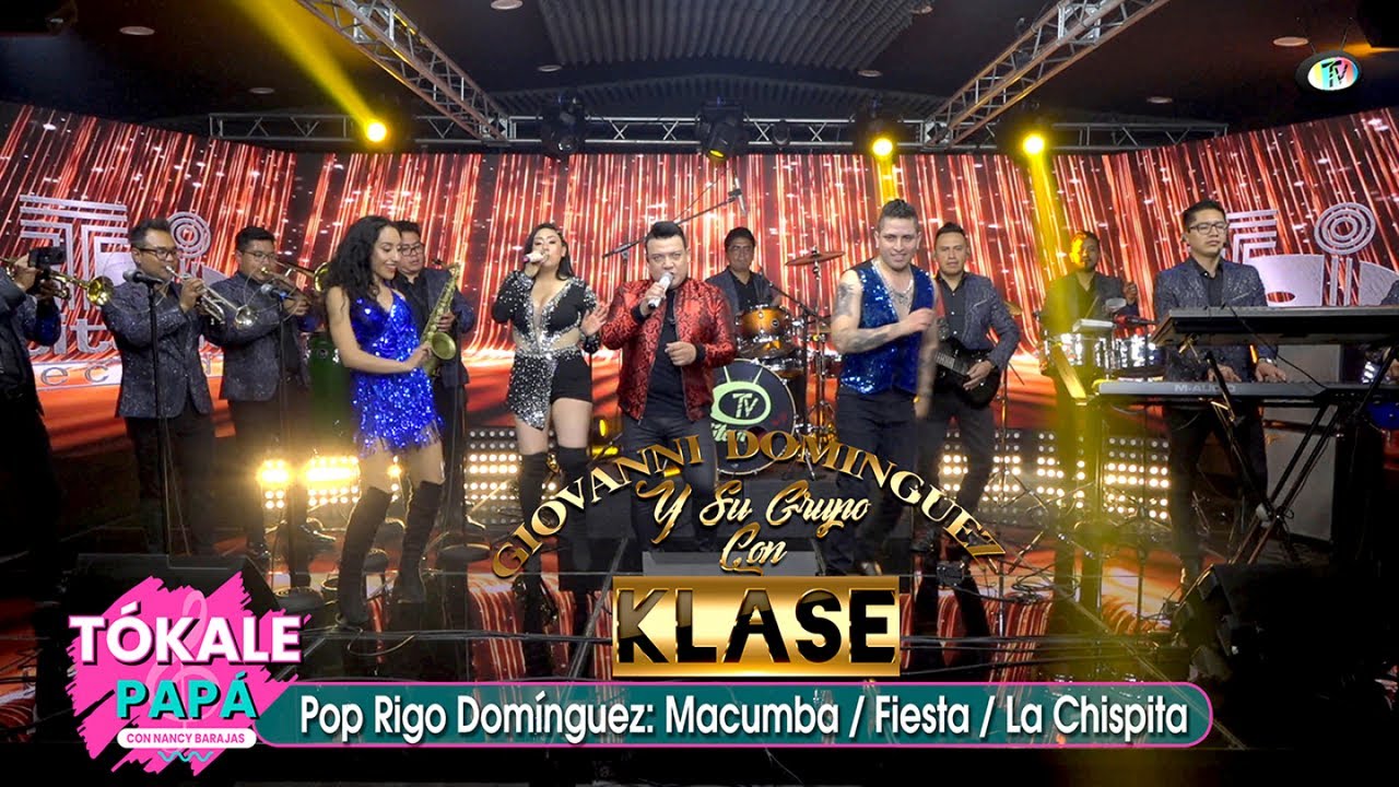 Giovanni Dominguez y su Grupo con Klase - Popurrí Rigo Domínguez (Video Oficial)
