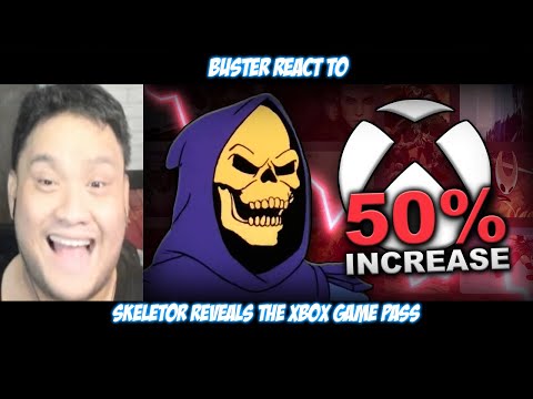 Buster Reaction to Skeletor Reveals The Xbox Game Pass @tomchristie