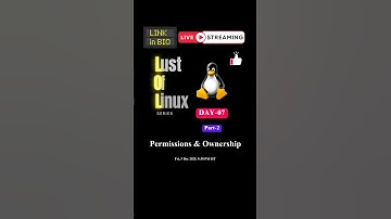 Day‑7 Linux Tutorial (2025): Permissions & Ownership  | Beginners to Advanced | DevOps | DevSecOps