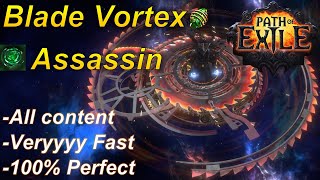[3.24] Blade Vortex Autobomber is back! [Fast AF]- Path of Exile best build