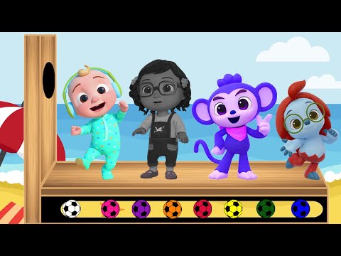 Baby Shark Learns Colors | CoComelon Nursery Rhymes & Kids Songs #23