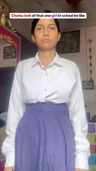 Chomu girl in school be like 😂 #youtubeshorts #girlymemes #funny #relatablecontent #schoolmemes