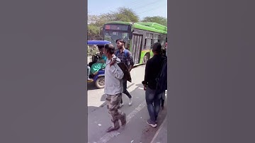 DTC Bus ka Accident Hogya #minivlog #shorts