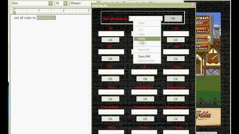 how to use dragonfable alpha trainer part 1