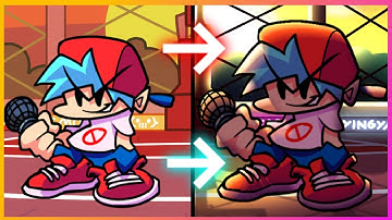 How to do VIBRANT Lighting and Glow Effects on FNF sprites [Easy Tutorial]