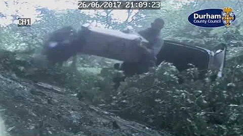 Fly tipper caught on CCTV dumping garden waste near kennels