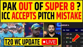 🔴MORNING UPDATE- SUPER 8 SE OUT PAK? BABAR BREAKS ROHIT KOHLI RECORD, ICC ACCEPTS PITCH PROBLEM