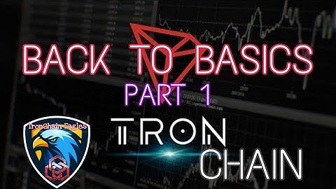 TronChain Back to Basics Training Videos Part 1 (Taglish version) | TronChain Eagles Official