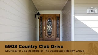 6908 Country Club Drive video tour