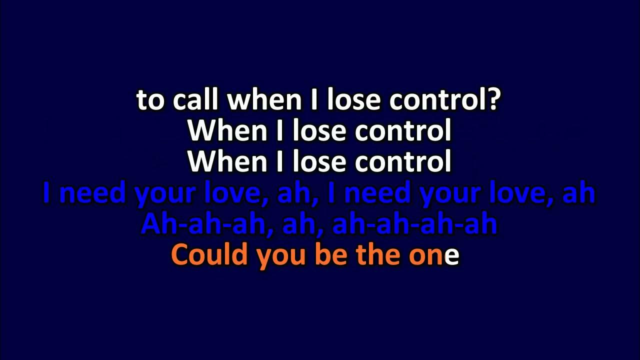 Meduza - Lose Control - Karaoke Instrumental Lyrics - ObsKure Meduza - Lose Control - Karaoke Instrumental Lyrics - ObsKure