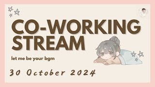 another co-working stream?!  【Shiroll】