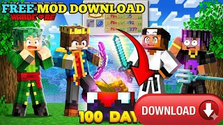 100 DAYS BUT THERE ARE CUSTOM ENCHANTS MOD DOWNLOAD |