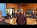 Blue cliff monastery activities and preparing the online retreats 2021