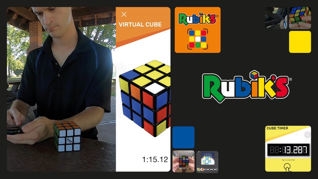 Sam Cube Rubik's Official Cube App with Sam Richard - YouTube