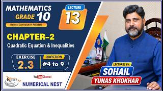 10th Maths Lecture-13 Exercise-2.3 Question 4 to 9