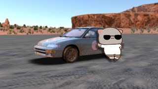 Driving POV mochi goma cat in drivecsx car crash simulator Seto rc-x