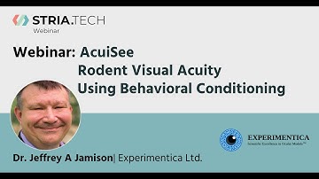 Webinar | AcuiSee - Rodent Visual Acuity Using Behavioral Conditioning