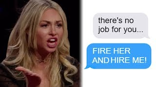 r/Choosingbeggars - "FIRE HER AND HIRE ME!"