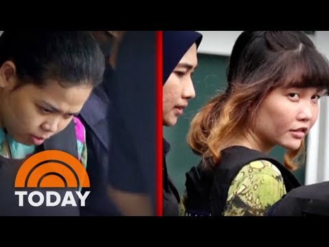 Women Accused Of Murdering Kim Jong Un’s Half-Brother Brought To Scene Of Crime | TODAY