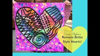 Sorry for the audio, will fix soon! this lesson was so fun and a great
way to introduce an artist, review elements of art explore mixed
media! more d...