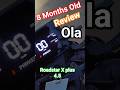 8 Months Old Review Ola Roadstar X plus 4.5kwh  #ebike #electric #vlog