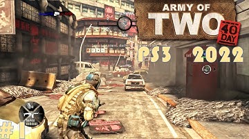 Army Of Two: 40th Day Multiplayer Gameplay 2022 (PS3) #1 👋