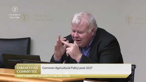 Deputy Michael Fitzmaurice- speech from 5 Nov 2025