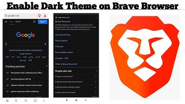 How to Enable or Disable Dark Mode on Brave Private Web Browser | Turn on Dark theme | Techno Logic