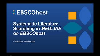 Systematic Literature Searching in MEDLINE on EBSCOhost