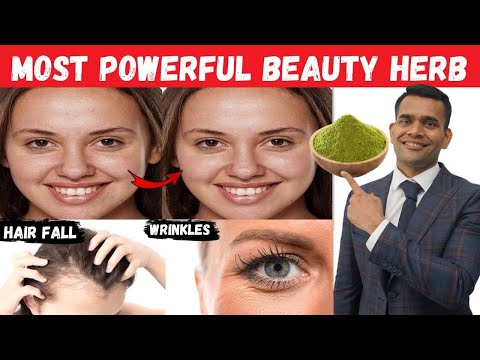 Most Powerful Beauty Herb | Get Wrinkle Free Glowing Skin And Stop Hair Fall Naturally