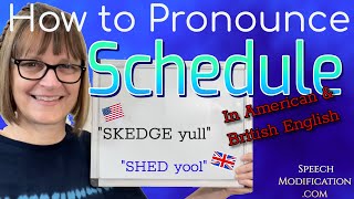 How to Pronounce Schedule (American vs. British)