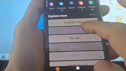 How to change font style in redmi A3 Pro