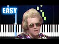 Elton John - Tiny Dancer - EASY Piano Tutorial