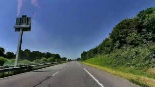 Driving On The N164 & N165 From Kermabjean 22110 Glomel To 29000 Quimper, France 14th June 2026