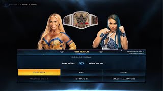 WWE 2K23 Universe ]| season 2 episode 225 PLE|Royal Rumble Matche Card