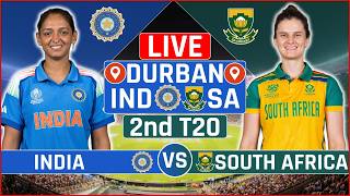 India Women vs South Africa Women 2nd T20 Live | IND W vs SA W 2nd T20 Live Scores & Commentary