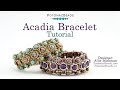 Acadia Bracelet - DIY Jewelry Making Tutorial by PotomacBeads