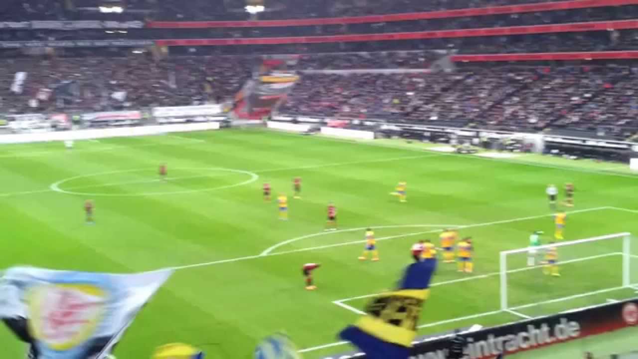 Eintracht Frankfurt Gegen Eintracht Braunschweig 3 0 Commerzbank Arena 08 02 14 Youtube