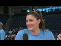 Stefanie Dolson's Halftime Interview vs Minnesota Lynx