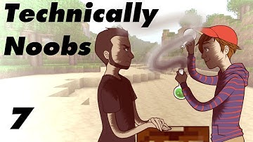 Technically Noobs Ep 7 - Minecraft - Ft. x2Robbie2x - Tekkit mod - Multiplayer Technic pack