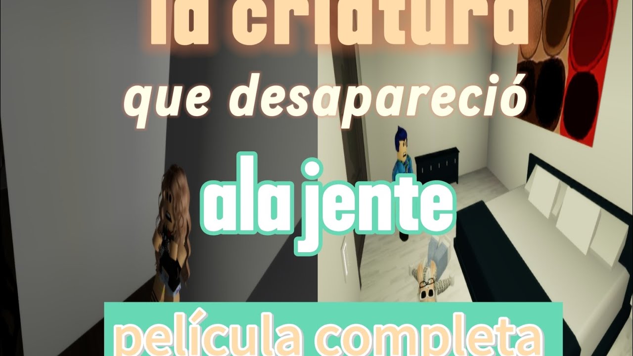 La criatura que desapareció ala jente pelí completa|Mini película-brookhaven rp 🏡 Historia de roblox